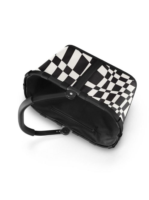 Reisenthel carrybag fekete-fehér bevásárló kosár