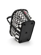 Reisenthel carrybag fekete-fehér bevásárló kosár