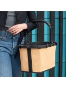Reisenthel carrybag bézs-fekete női bevásárló kosár