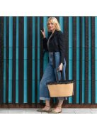 Reisenthel carrybag bézs-fekete női bevásárló kosár