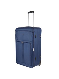 Benzi Start kék 2 kerekű bővíthető nagy bőrönd