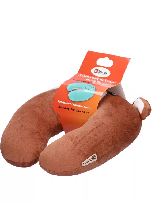 Benzi BZ5321 barna puha gyerek nyakpárna