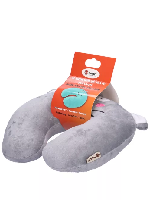 Benzi BZ5321 szürke puha gyerek nyakpárna