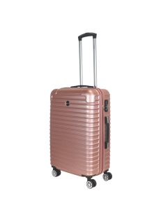Benzi Lanzarote rose gold 4 kerekű közepes bőrönd