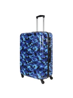 Benzi Army kék terepmintás 4 kerekű nagy bőrönd