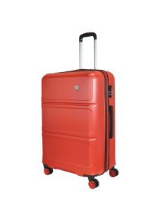   Benzi Robust narancssárga 4 kerekű bővíthető nagy bőrönd