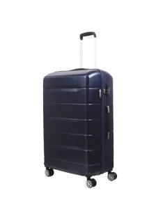 Benzi Pointed kék 4 kerekű nagy bőrönd
