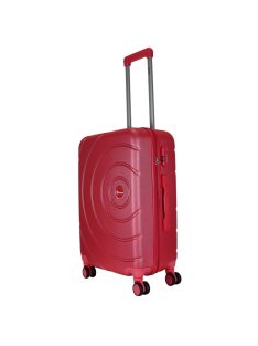 Benzi BZ5669 rózsaszín 4 kerekű közepes bőrönd