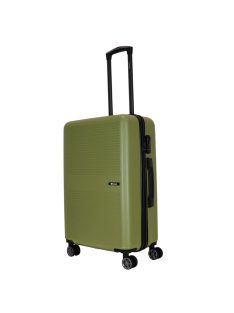 Benzi Arona zöld 4 kerekű közepes bőrönd
