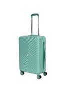 Benzi Mallorca menta 4 kerekű közepes bőrönd
