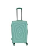Benzi Mallorca menta 4 kerekű közepes bőrönd