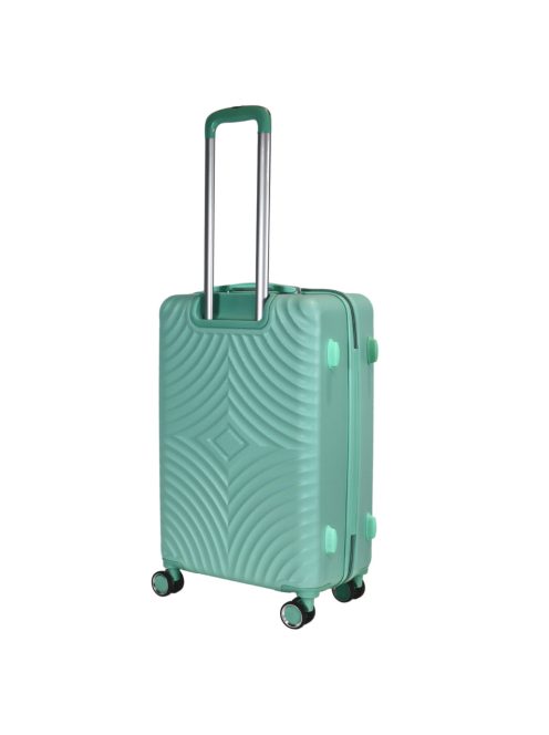 Benzi Mallorca menta 4 kerekű közepes bőrönd