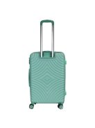 Benzi Mallorca menta 4 kerekű közepes bőrönd