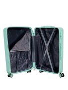 Benzi Mallorca menta 4 kerekű közepes bőrönd