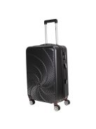 Benzi Aircraft fekete 4 kerekű bővíthető közepes bőrönd