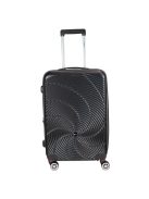 Benzi Aircraft fekete 4 kerekű bővíthető közepes bőrönd