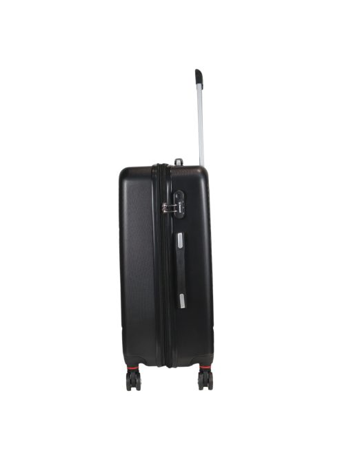 Benzi Aircraft fekete 4 kerekű bővíthető közepes bőrönd