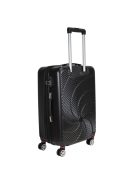 Benzi Aircraft fekete 4 kerekű bővíthető közepes bőrönd