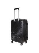 Benzi Aircraft fekete 4 kerekű bővíthető közepes bőrönd