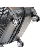 Benzi Aircraft fekete 4 kerekű bővíthető közepes bőrönd