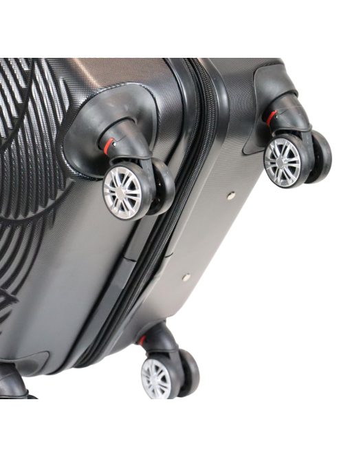Benzi Aircraft fekete 4 kerekű bővíthető közepes bőrönd