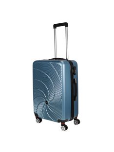   Benzi Aircraft jég kék 4 kerekű bővíthető közepes bőrönd