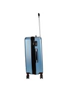 Benzi Aircraft jégkék 4 kerekű bővíthető közepes bőrönd