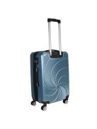 Benzi Aircraft jégkék 4 kerekű bővíthető közepes bőrönd