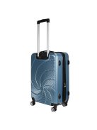 Benzi Aircraft jégkék 4 kerekű bővíthető közepes bőrönd