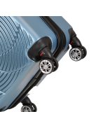 Benzi Aircraft jégkék 4 kerekű bővíthető közepes bőrönd