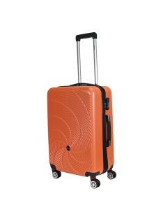   Benzi Aircraft narancssárga 4 kerekű bővíthető közepes bőrönd