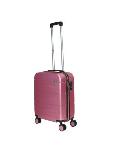 Benzi BZ5695 rózsaszín 4 kerekű kabinbőrönd