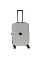 Benzi Cordoba fehér 4 kerekű bővíthető közepes bőrönd