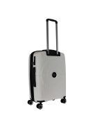 Benzi Cordoba fehér 4 kerekű bővíthető közepes bőrönd