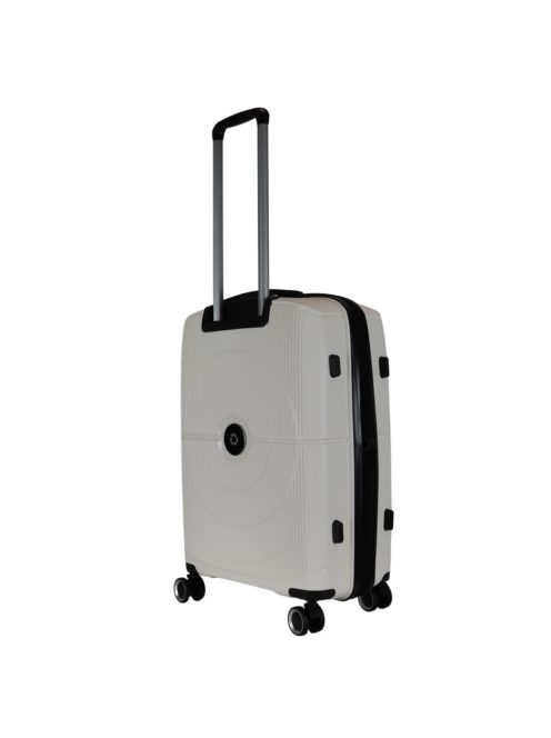 Benzi Cordoba fehér 4 kerekű bővíthető közepes bőrönd