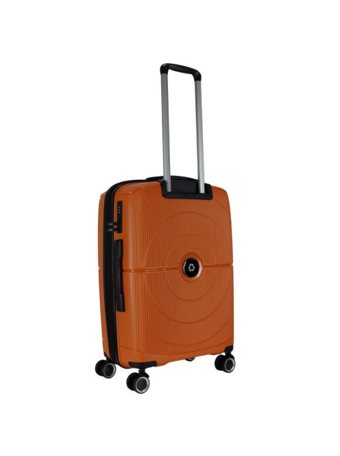 Benzi Cordoba narancssárga 4 kerekű bővíthető közepes bőrönd