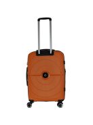 Benzi Cordoba narancssárga 4 kerekű bővíthető közepes bőrönd