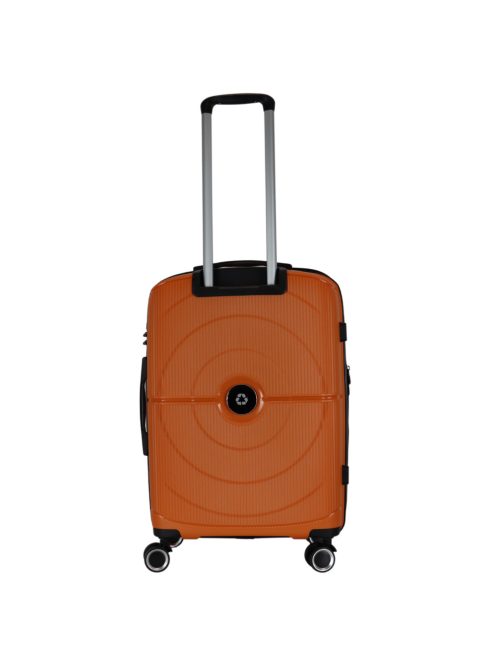 Benzi Cordoba narancssárga 4 kerekű bővíthető közepes bőrönd