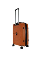 Benzi Cordoba narancssárga 4 kerekű bővíthető közepes bőrönd