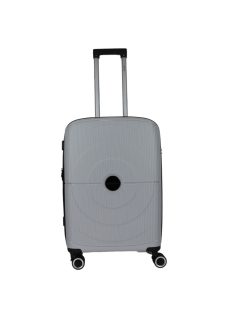   Benzi Cordoba szürke 4 kerekű bővíthető közepes bőrönd