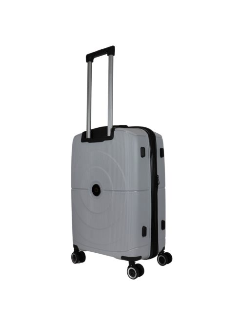 Benzi Cordoba szürke 4 kerekű bővíthető közepes bőrönd