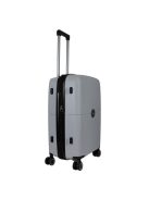 Benzi Cordoba szürke 4 kerekű bővíthető közepes bőrönd