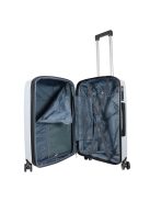 Benzi Cordoba szürke 4 kerekű bővíthető közepes bőrönd