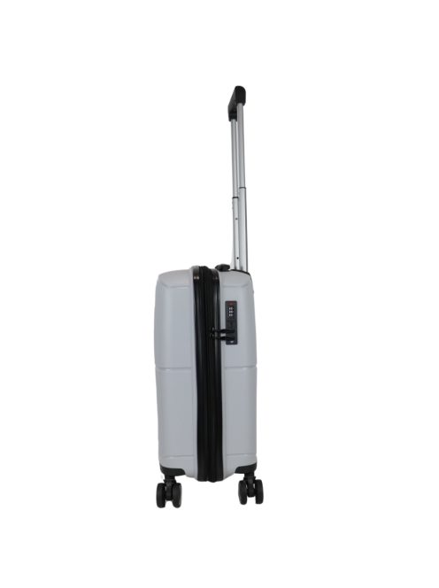 Benzi Cordoba szürke 4 kerekű bővíthető kabinbőrönd