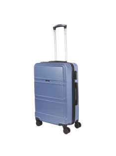 Benzi Simple jégkék 4 kerekű közepes bőrönd