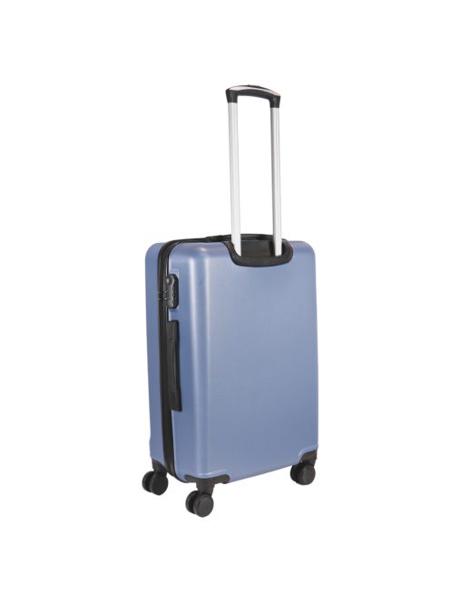 Benzi Simple jégkék 4 kerekű közepes bőrönd