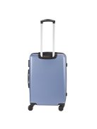 Benzi Simple jégkék 4 kerekű közepes bőrönd