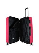 Benzi Subway rózsaszín 4 kerekű nagy bőrönd