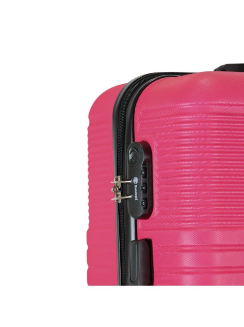 Benzi Subway rózsaszín 4 kerekű nagy bőrönd