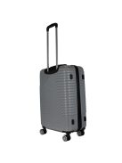 Benzi Subway ezüst 4 kerekű közepes bőrönd